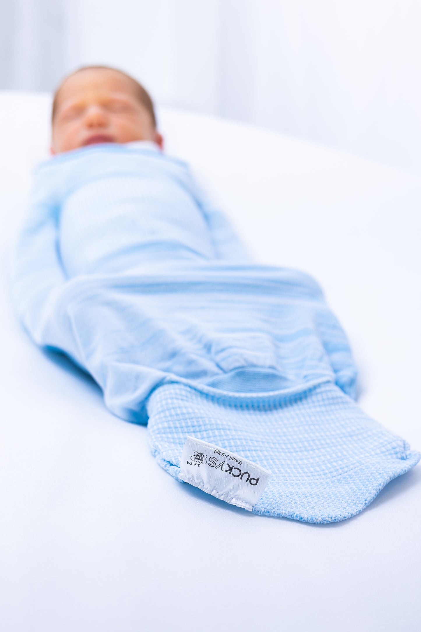 Blauer Pucky Schlafsack
