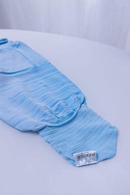 Blauer Pucky Schlafsack
