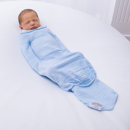Blauer Pucky Schlafsack